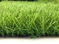 OEM Pine Needle Grass Blade W-shape Blade Landscape Grass for Pets Playground
