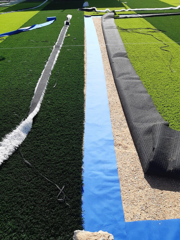 Anti-Fire Synthetic Turf For Sports Flooring