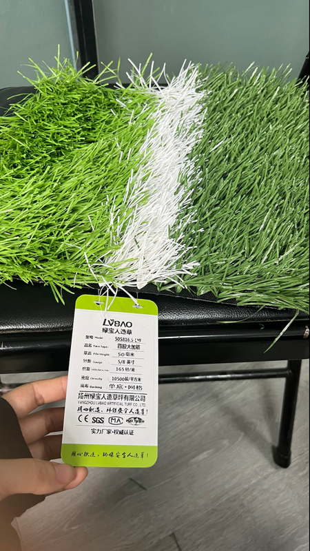 Stem Shape Synthetic Grass For Sports Lawn