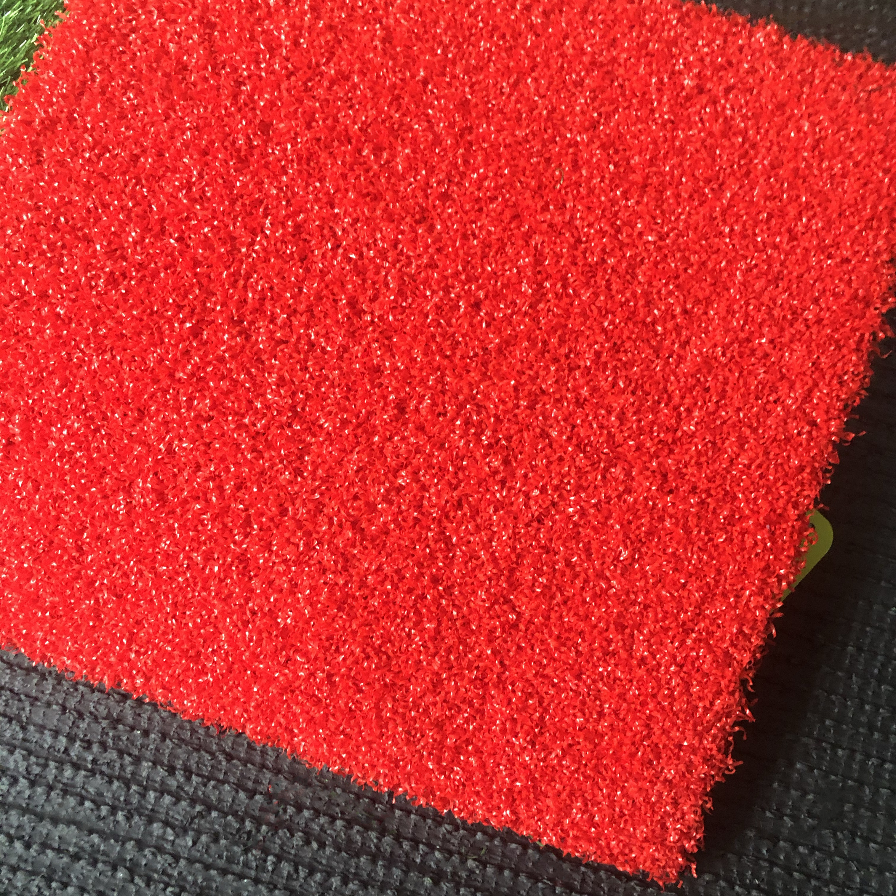Red Color Artificial Turf For Golf Putting Green