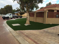 Big lifetime Flame Retardant Waterproof Artificial Turf for kindergarten 
