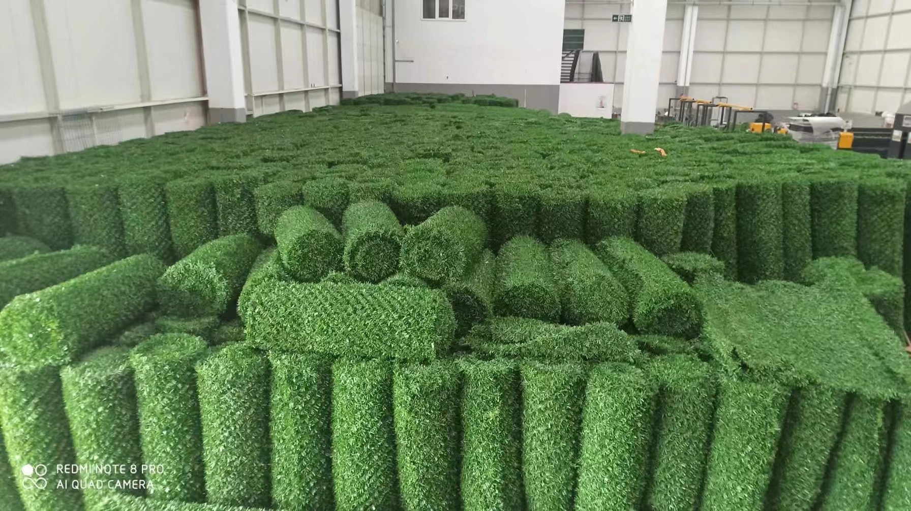 Plastic Artificial Fake Grass Fence For Wall Building