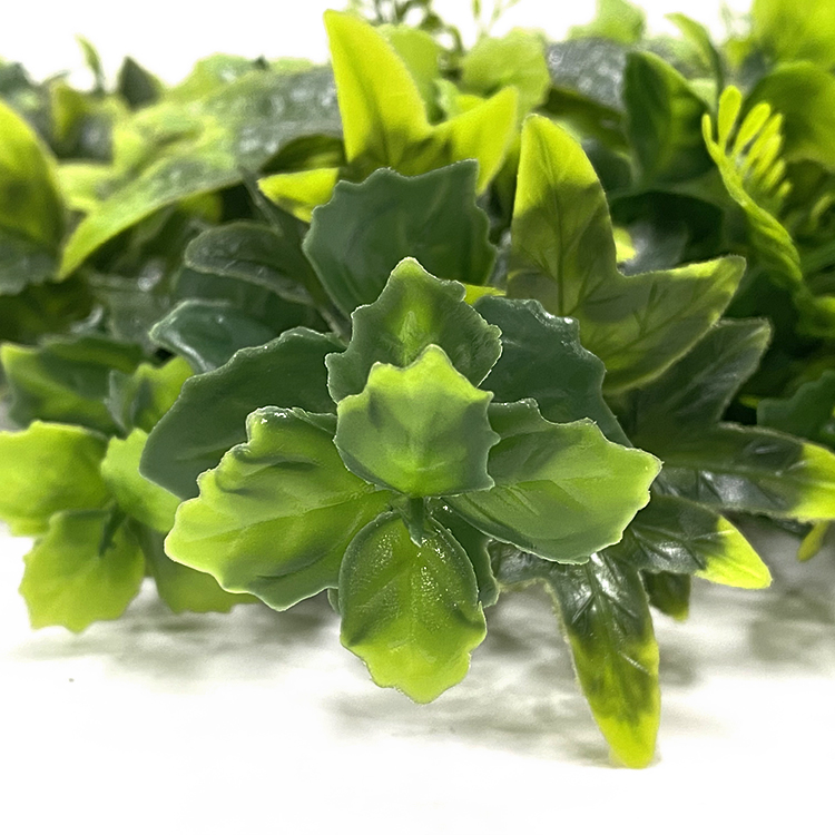 Yellow Synthetic Wall Plant For Garden