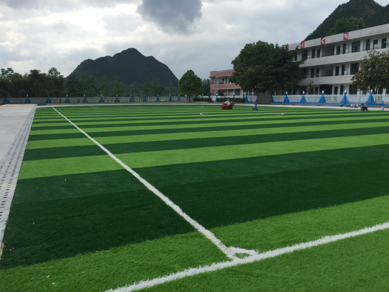 Wear Resistant Classic 50MM Artificial Grass For Football Field