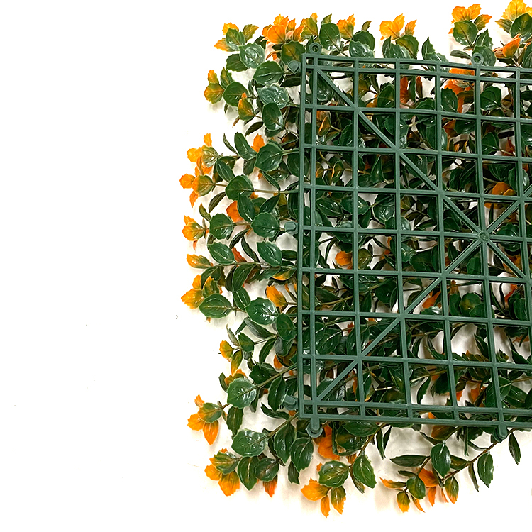 Orange Color UV Resistance Indoor And Outdoor Vertical Garden for Decoration