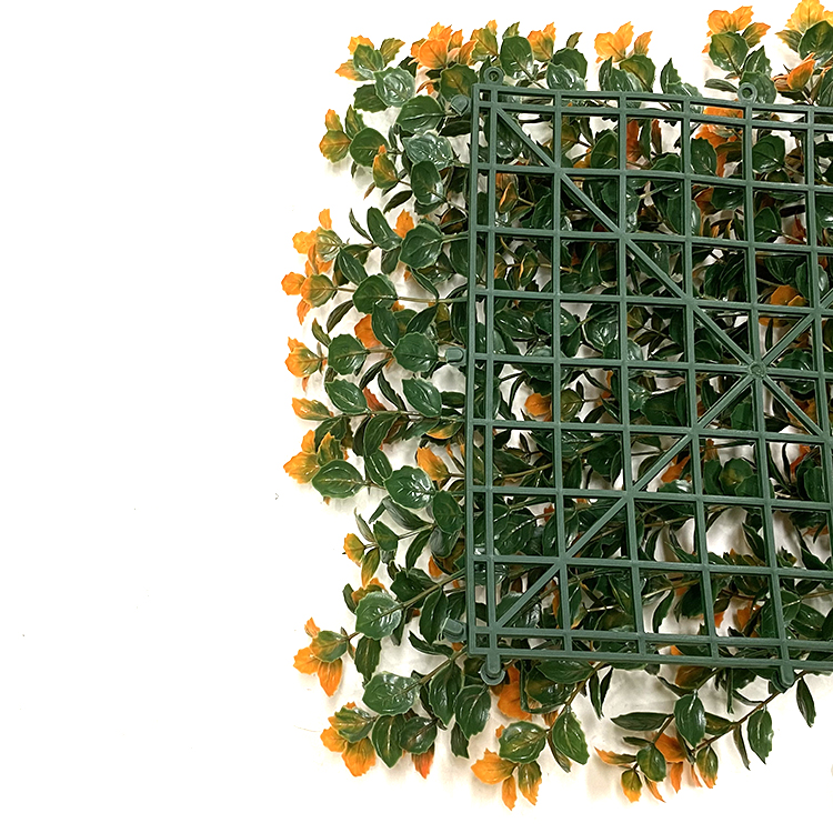 Orange Color UV Resistance Indoor And Outdoor Vertical Garden for Decoration