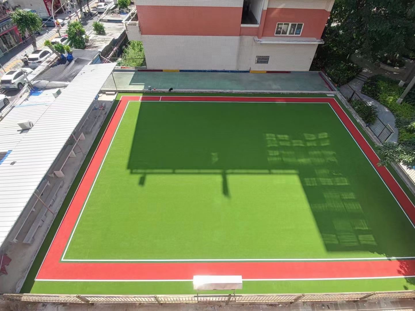 sports grass for basketball field
