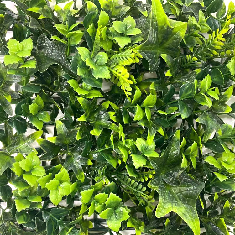 UV Protection Fire Retardant Realistic-looking Artificial Plant Wall for Landscape Garden