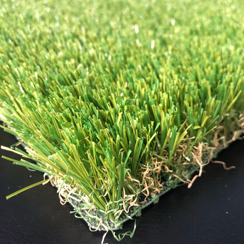 50mm Green Backing Synthetic Turf For Balcony Decor