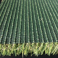 50mm Green Backing Synthetic Turf For Balcony Decor