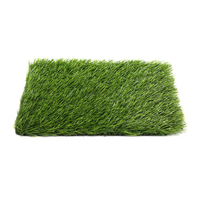 Tender Green PE+PP Native Landscape For Grass Playground 
