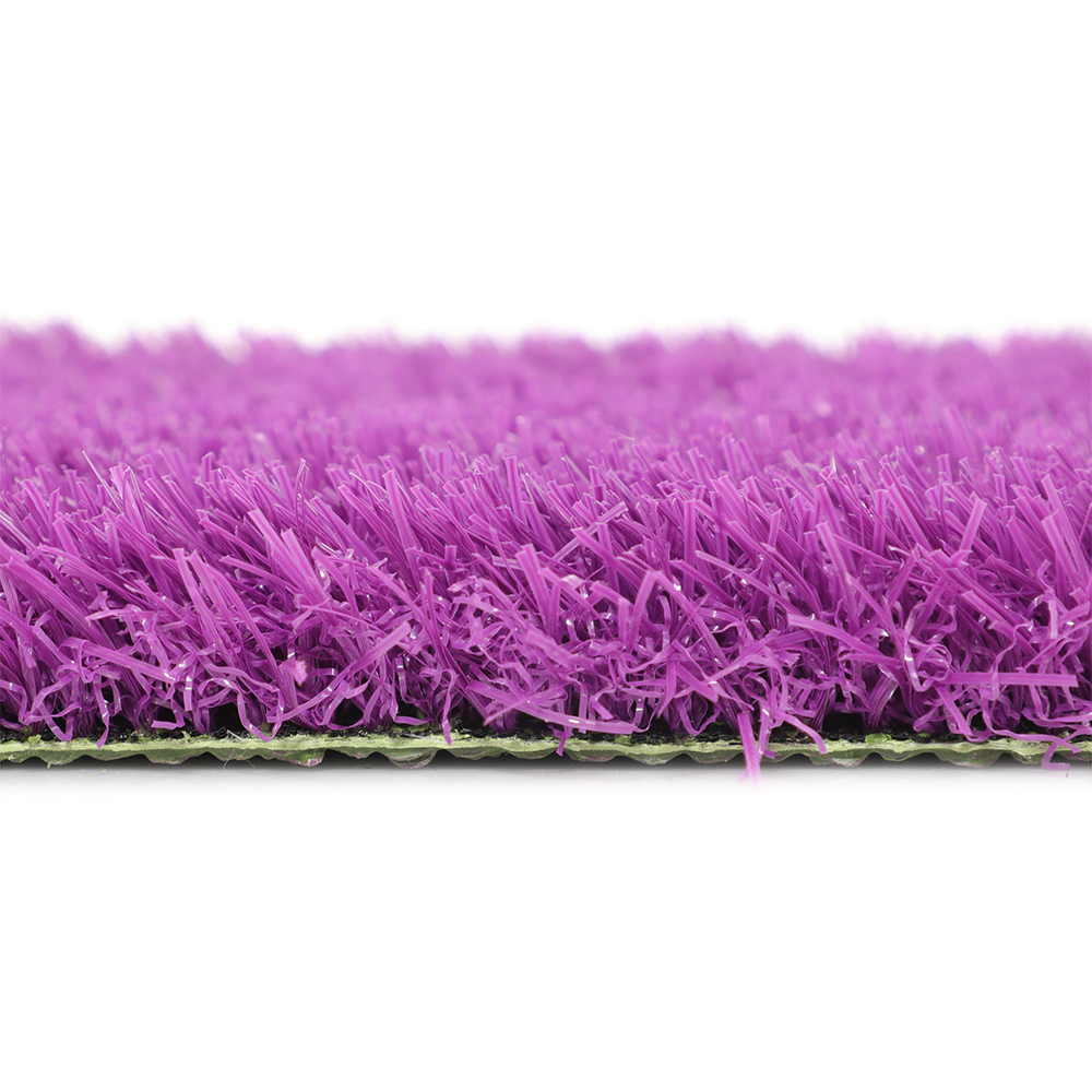 Colorful Good Resilience No-need Mowing Artificial Turf for Backyard Decor Grass