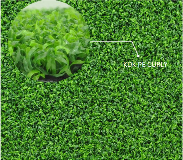 U-shape Monofilament Customized Artificial Grass Yarn for Decoration