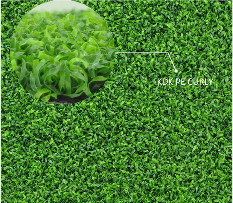 U-shape Monofilament Customized Artificial Grass Yarn for Decoration