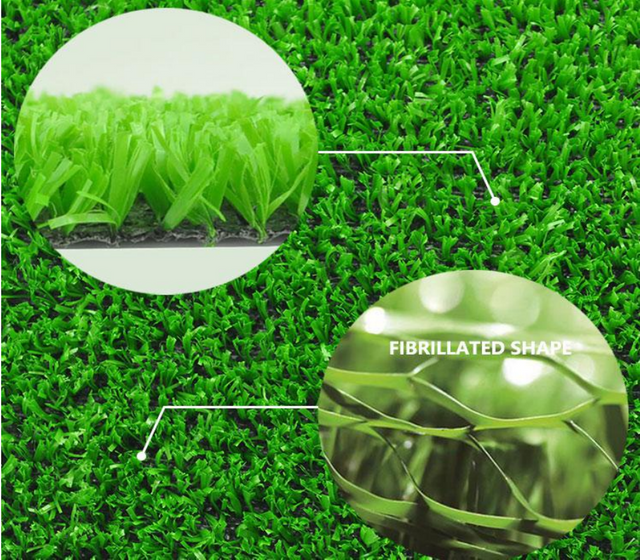 Anti-UV Fibrillated Artificial Grass Yarn For Landscaping And Sports