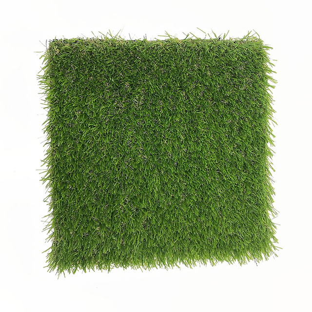 Diamond shape antistatic agent low-maintenane artificial grass for playground