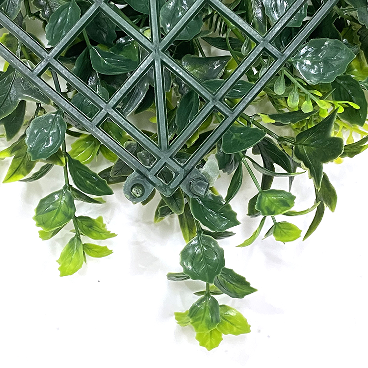 Yellow Synthetic Wall Plant For Garden