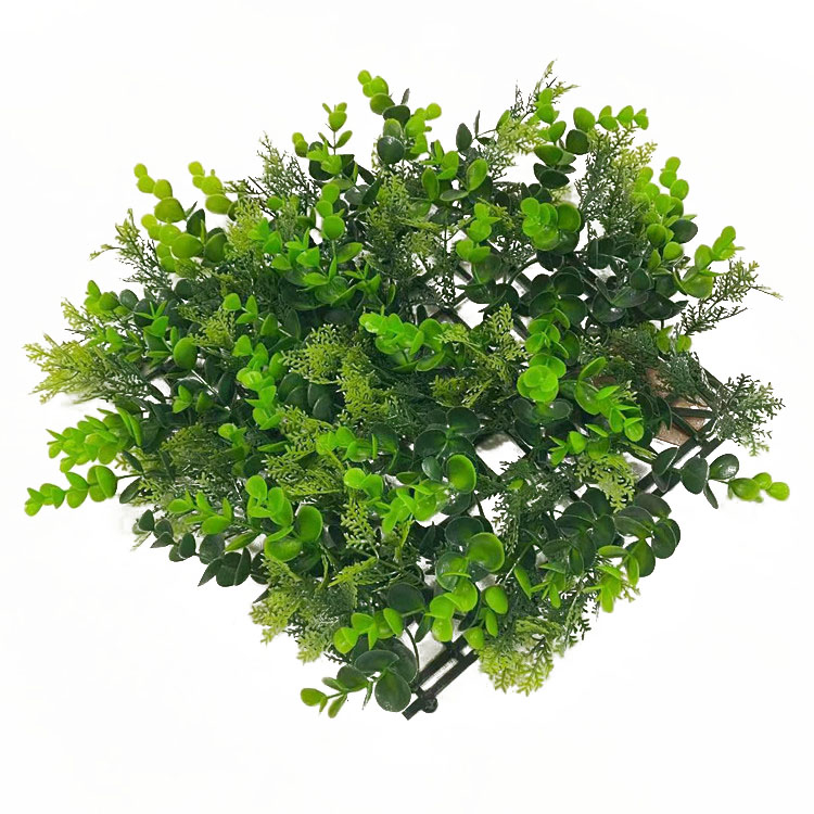 Waterproof Artificial Vertical Garden Wall Plant Panels Boxwood Hedge Landscape for Garden