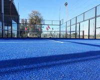 High Density 15MM Artificial Grass For Padel Tennis Court