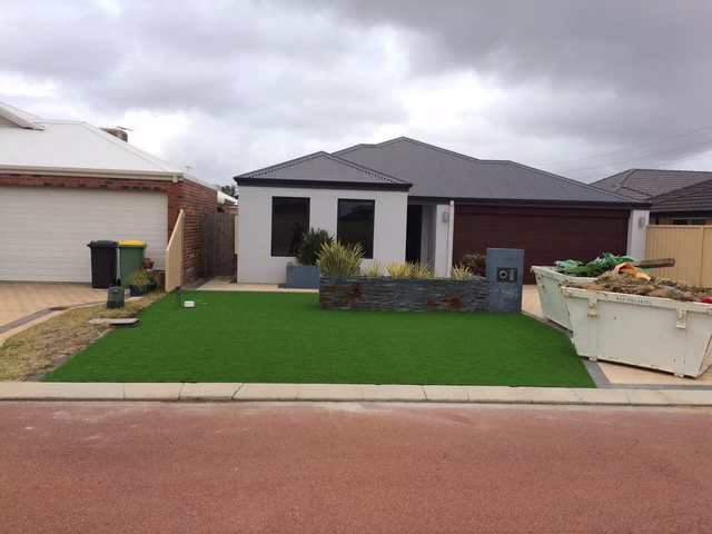 35MM Lime Green Decoretive Artificial Grass For Garden Flooring