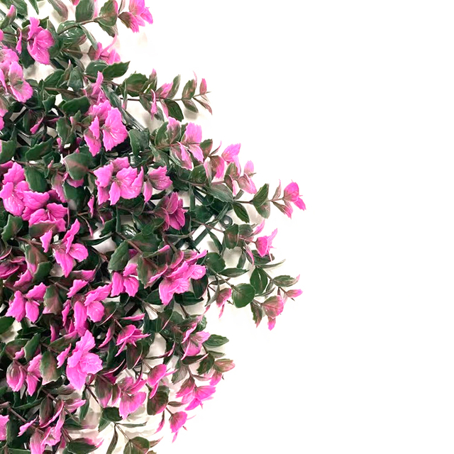 Customized Design Decoative Flower Artificial Vertical Garden for Road Greening