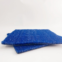 Blue Synthetic Turf For Padel Tennis Court Sports Surface