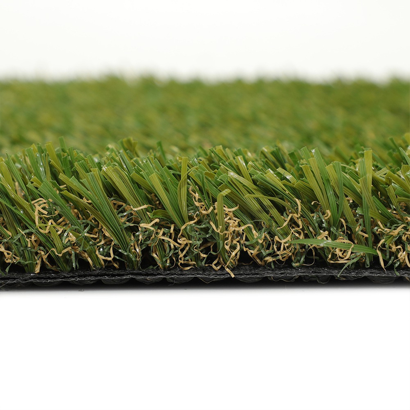 Decorative Carpet Four Colour Wear Resistance Synthetic Turf for Landscape