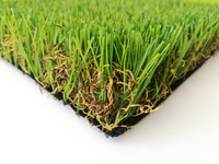 Multicolor Monofilament Waterproof Artificial Grass for Commercial Building