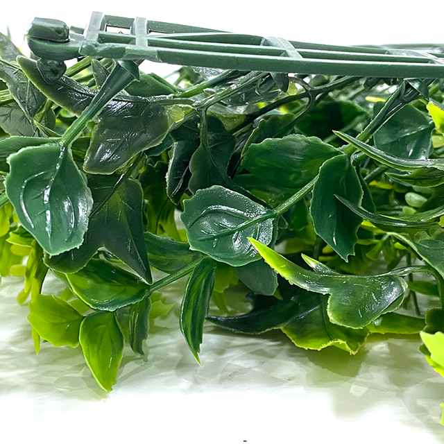 UV Protection Fire Retardant Realistic-looking Artificial Plant Wall for Landscape Garden