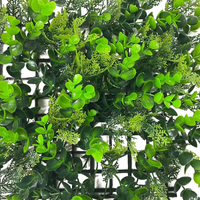 Waterproof Artificial Vertical Garden Wall Plant Panels Boxwood Hedge Landscape for Garden