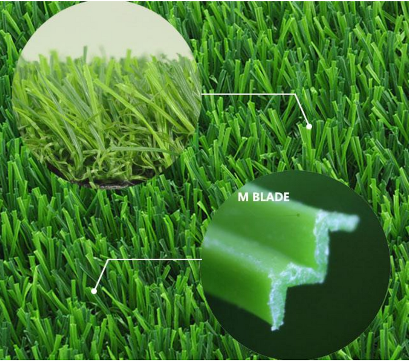 Lush Green Artificial Grass For Yard Design