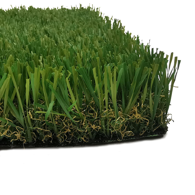 U-shape Blade Dark Green Mix Landscape Grass for Shade