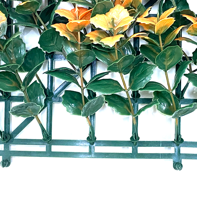 Orange Color UV Resistance Indoor And Outdoor Vertical Garden for Decoration