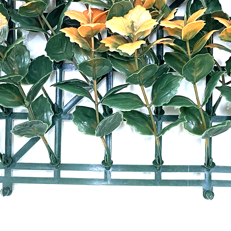 Orange Color UV Resistance Indoor And Outdoor Vertical Garden for Decoration