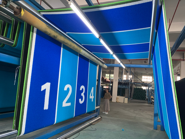 PP Curly Synthetic Grass For Multisports