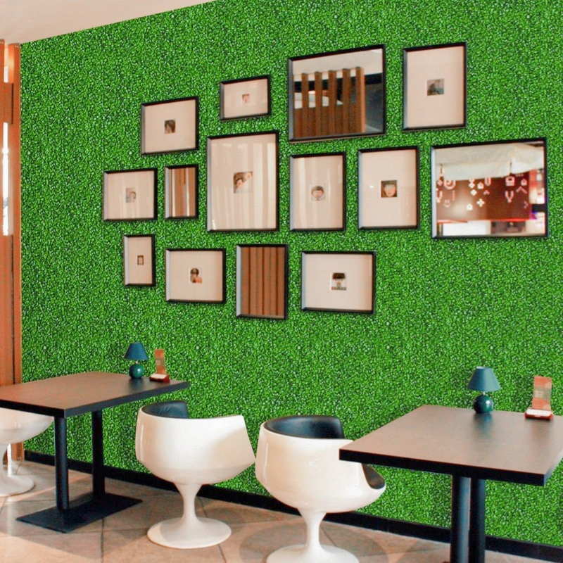 LVBAO Customized UV Resistance Durable Fake Vertical Garden for Outdoor