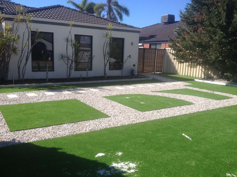 Multicolor Monofilament Waterproof Artificial Grass for Commercial Building