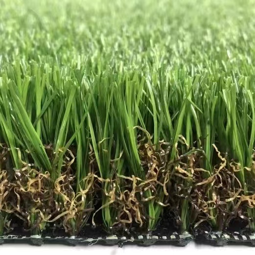 Light Green PE+PP Fake Plants Landscape Grass for Kindergarten