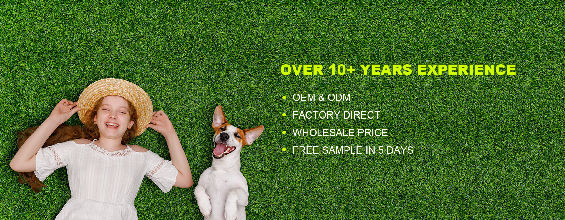 OEM artificial grass