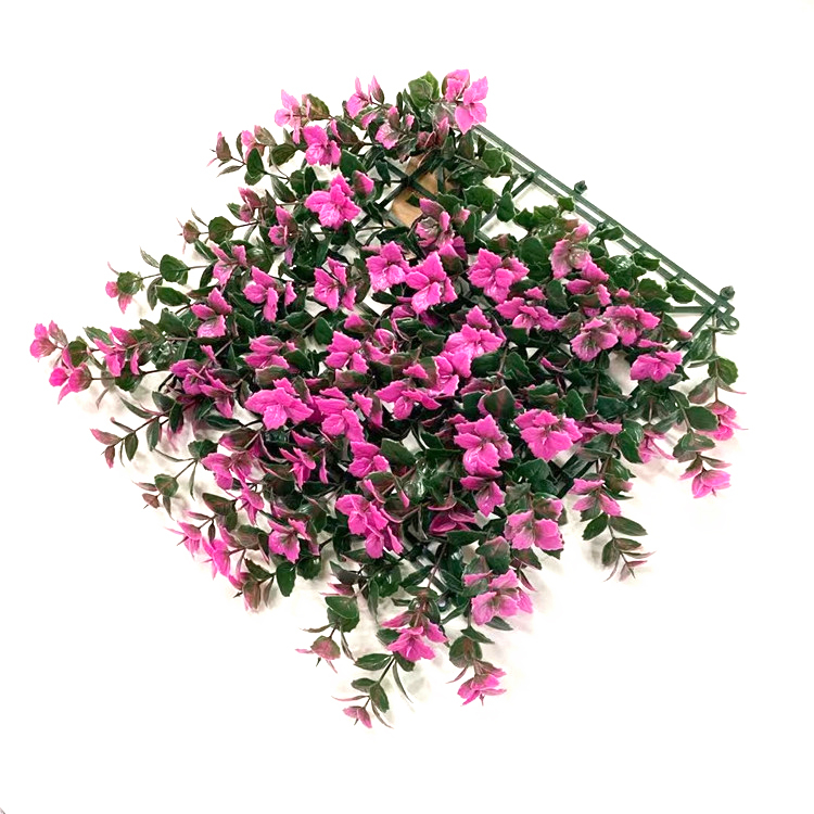 Customized Design Decoative Flower Artificial Vertical Garden for Road Greening
