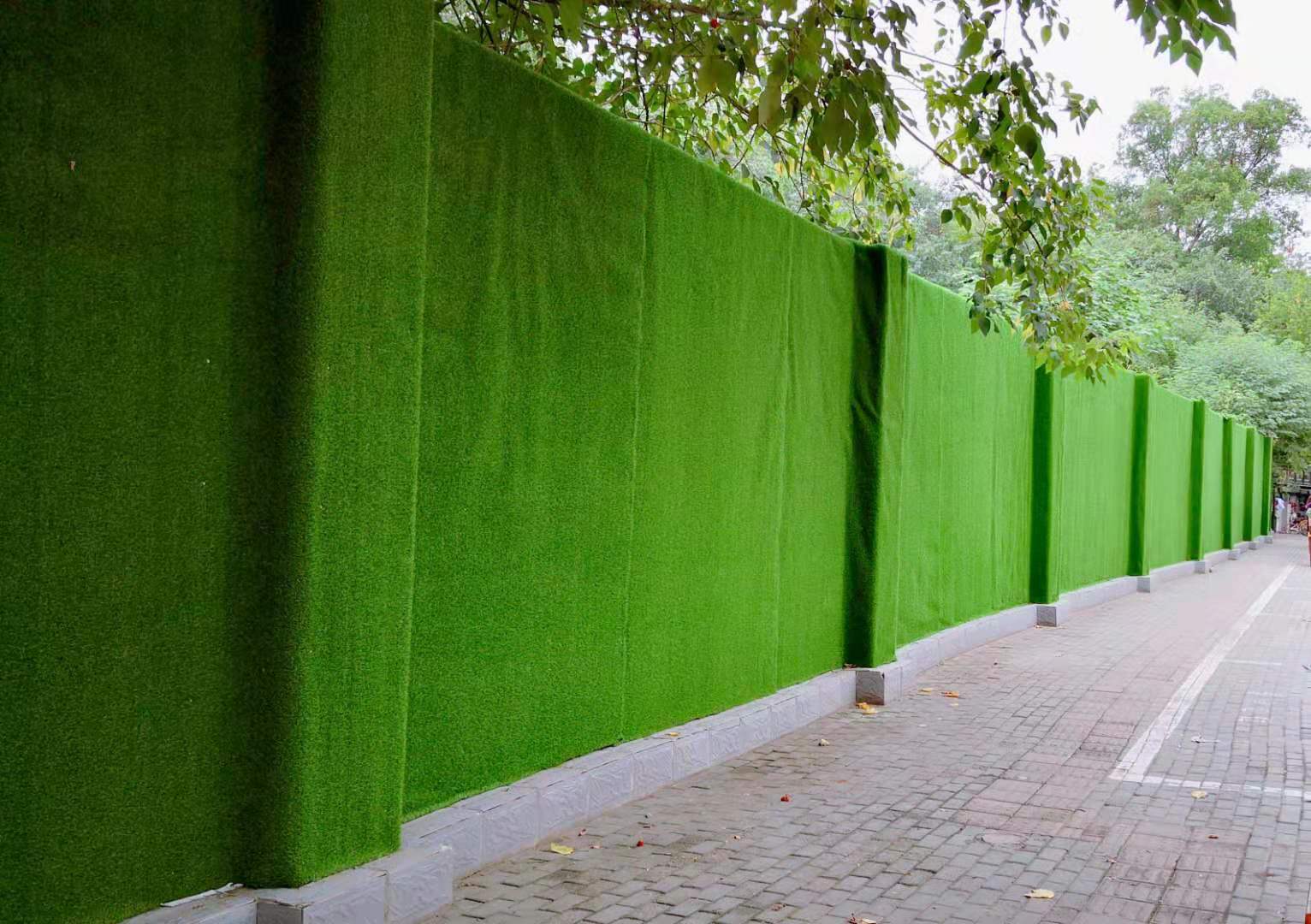 U-shape best quality artificial landscape grass for decor