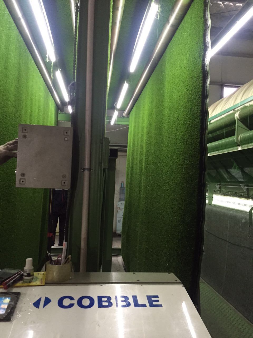 Anti-UV Fire Resistance Durable Fake Landscape Grass for Rooftop