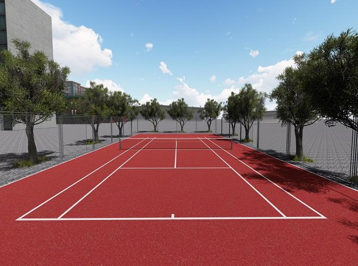 High Quality Artificial Turf Carpet For Tennis Field