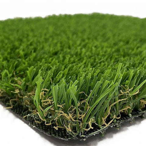 Antistatic Agent Monofilament Yarn Fibers UV Resistance Artificial Grass for Garden Landscaping Grass