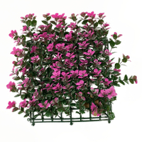 High Quality Designed Pattern Colorful Artificial Vertical Garden for Landscaping Decoration
