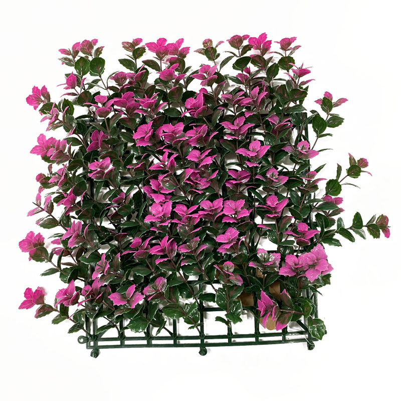 High Quality Designed Pattern Colorful Artificial Vertical Garden for Landscaping Decoration
