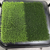 Non-infill Artificial Turf For Football Field