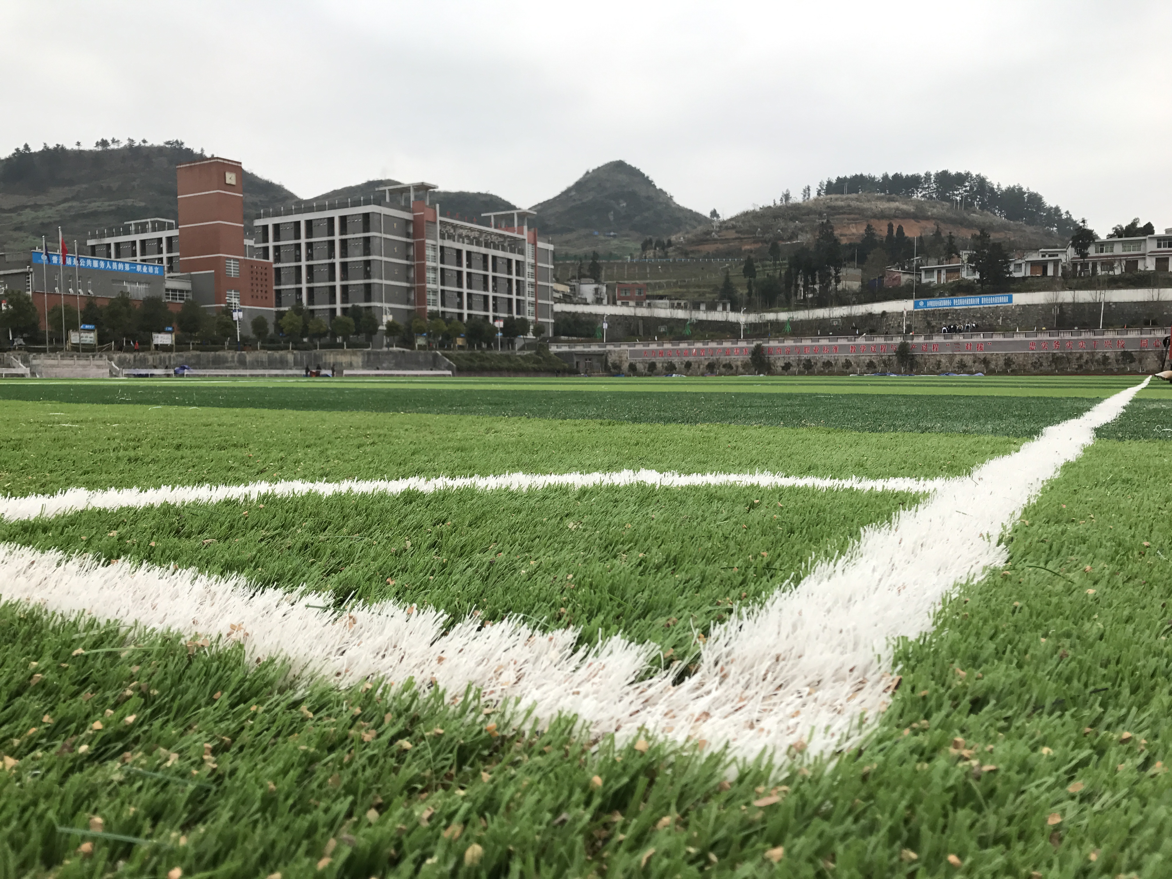 Flame Retardant Nature-looking Sports Grass Sports Grass for GYM Trainning Turf