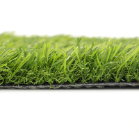 Olive Green Natural-looking Artificial Grass for Carpet Flooring