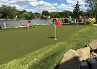 15MM Polypropylene Yarn Free-fastness Perfect Drainage Artificial Grass for Golf/Rugby Field